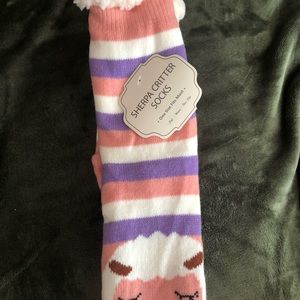 Sherpa critter socks